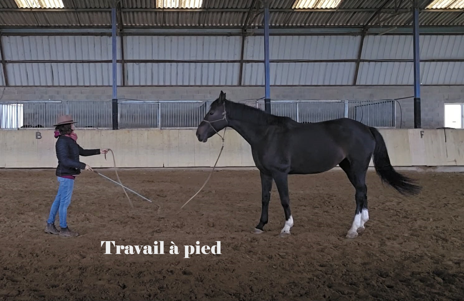 Travail à pied